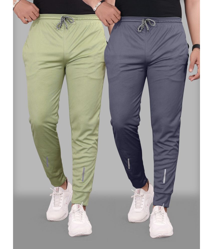     			Gazal Fashions - Multicolor Polyester Men's Joggers ( Pack of 2 )