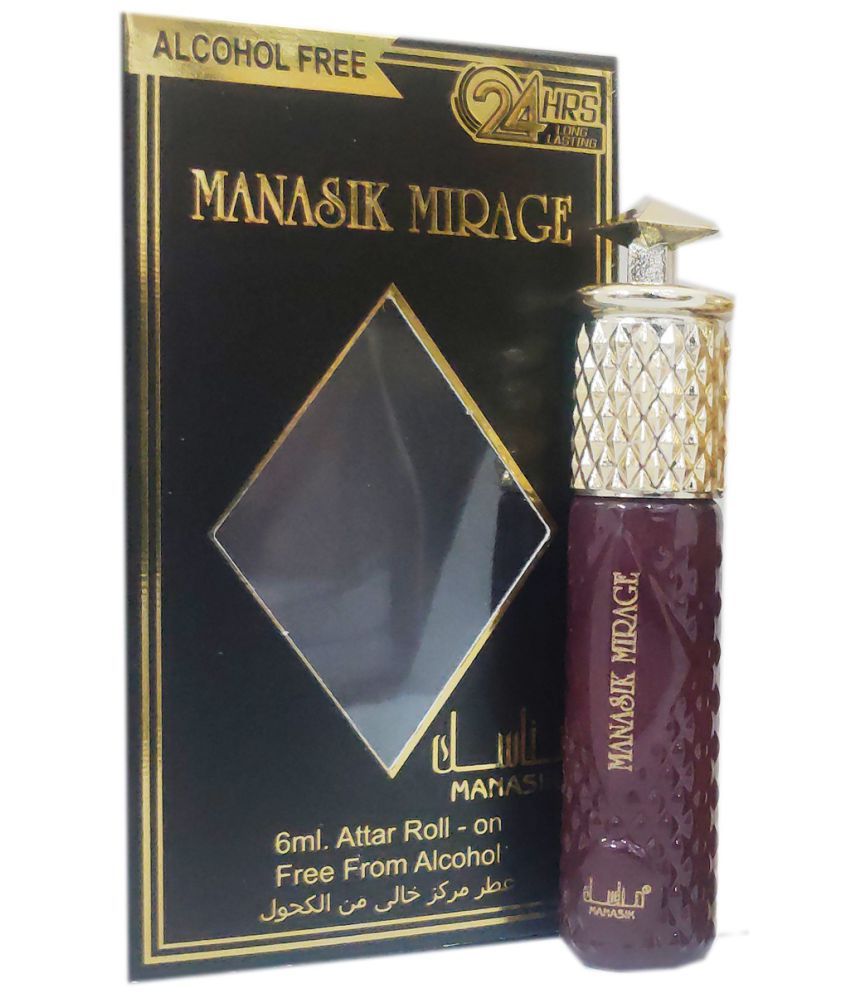     			MANASIK  MIRAGE  Concentrated   Attar Roll On 6ml .
