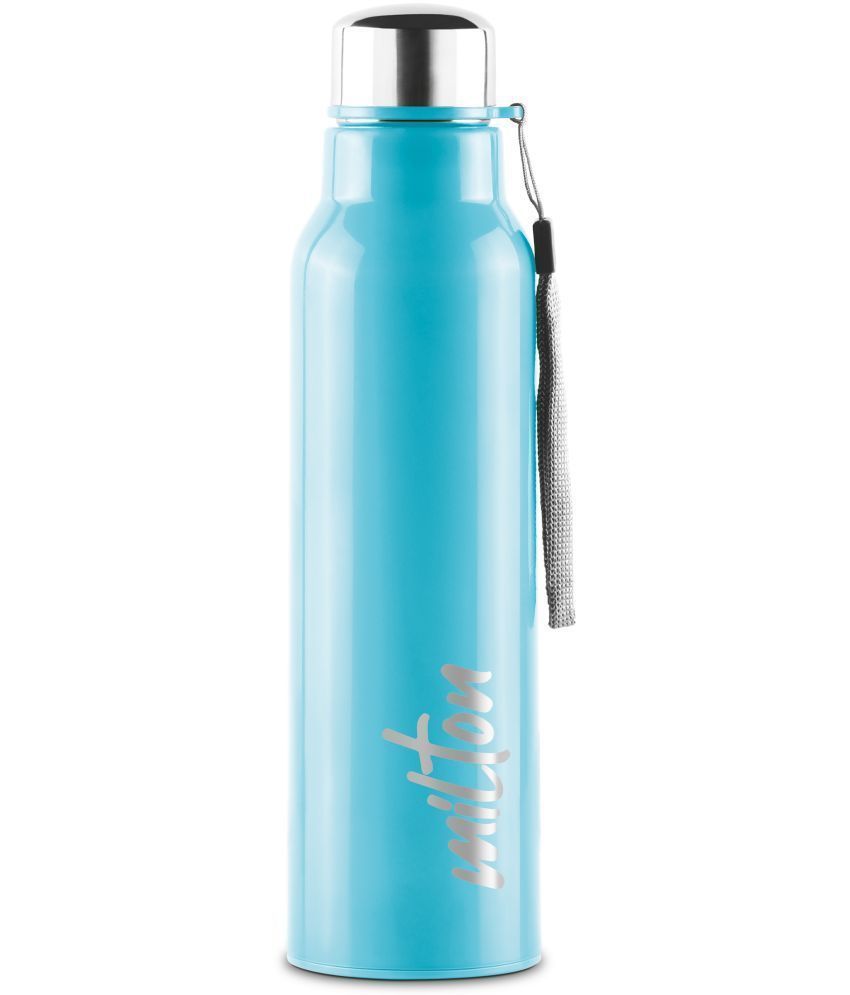     			Milton Steel Fit 900 Insulated Inner Stainless Steel Water Bottle, 1 Piece, 630 ml, Light Blue | Easy Grip | Leak Proof | Hot or Cold | School | Office | Gym | Hiking | Treking | Travel Bottle
