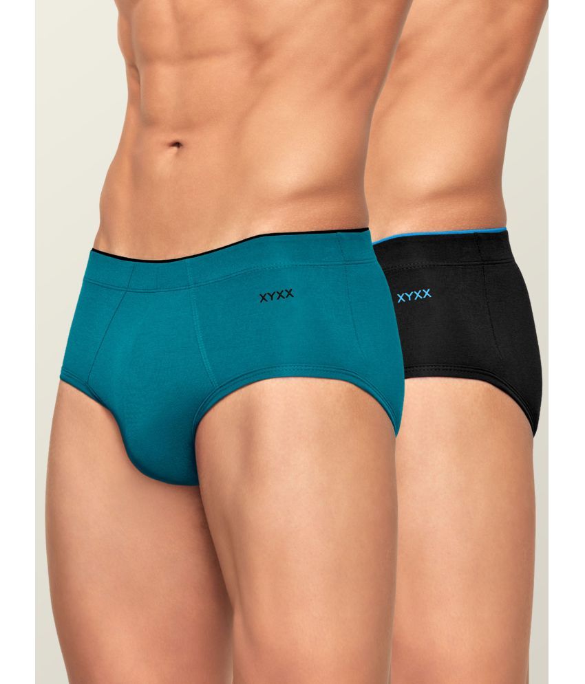     			XYXX Pack of 2 Modal Briefs For Men's ( Multicolor )