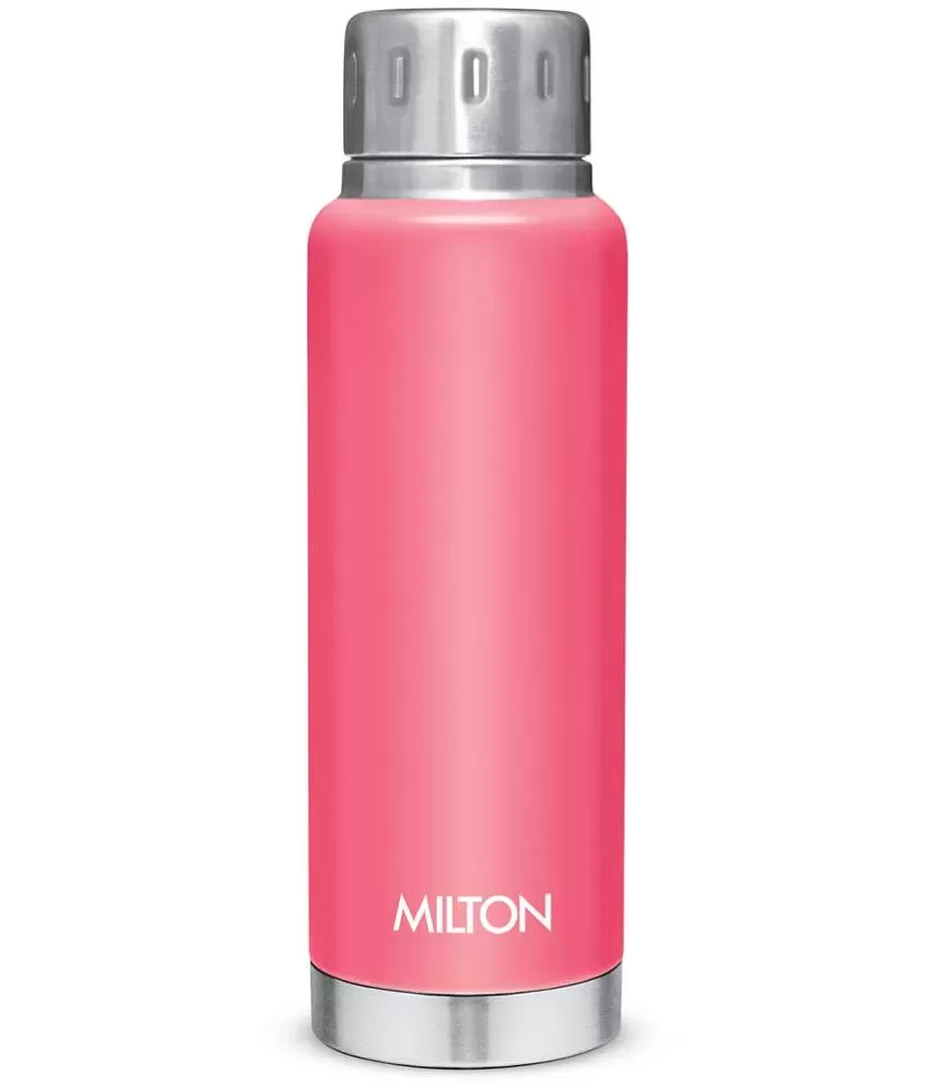 Milton All Rounder 550 Thermosteel Hot and Cold Flask, 1 Piece, 510 ml,  Purple | Insulated Flask | Leak Proof | Soup Flask | Dal Flask | Sambar  Flask