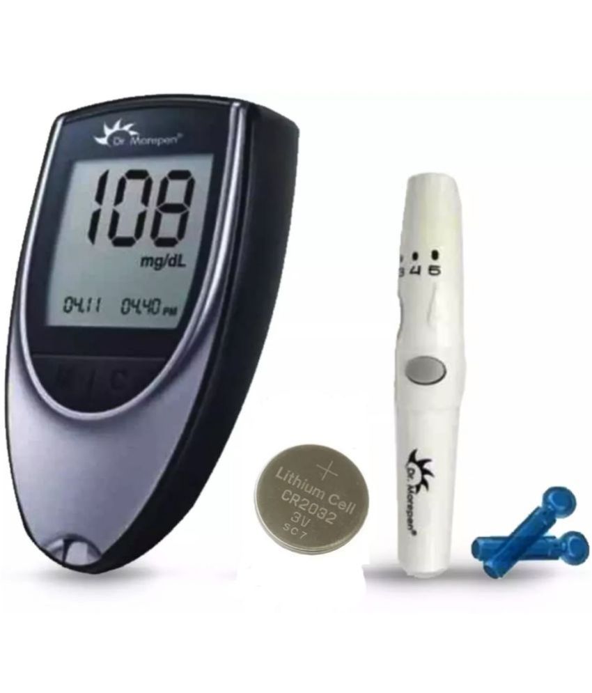     			Dr. Morepen BG03 Blood Glucose Monitor Only Glucometer No Test Strips - Glucometer
