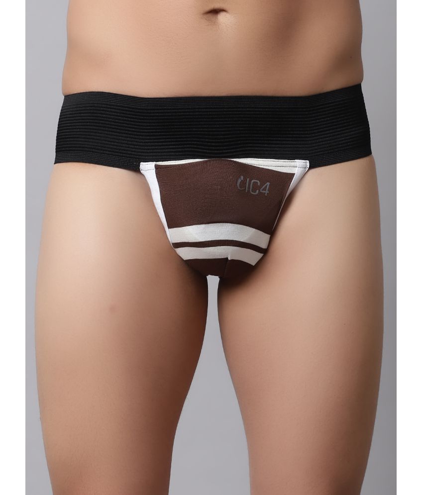     			IC4 Modal Men's Bikini ( Brown ) Gym Supporter