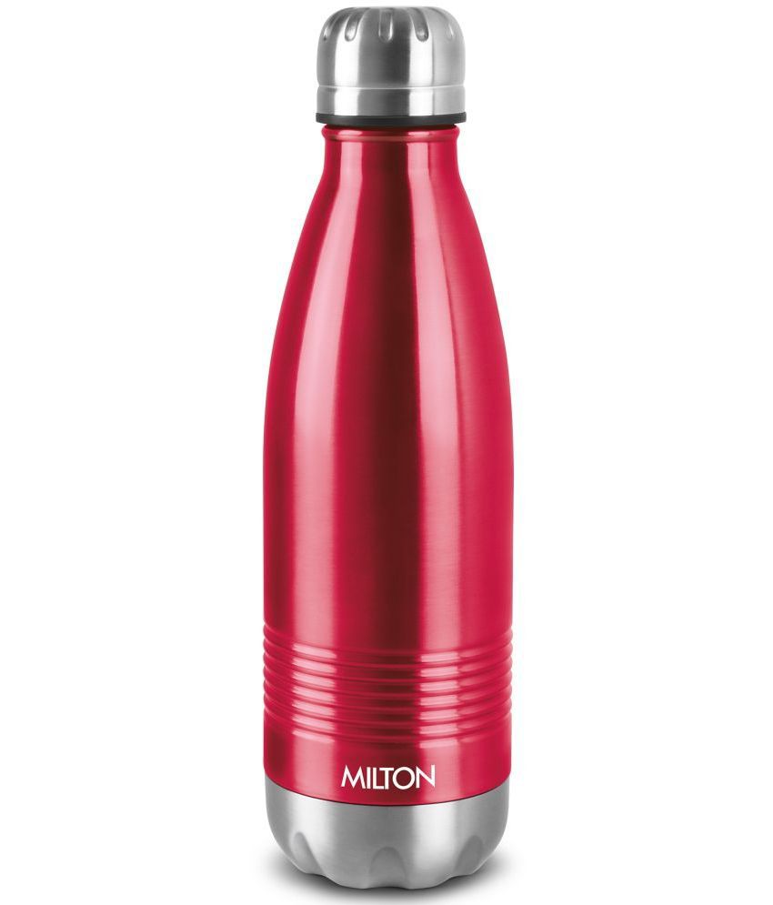     			Milton Duo DLX 750 Thermosteel 24 Hours Hot and Cold Water Bottle, 700 ml, Maroon | Leak Proof | Office Bottle | Gym | Home | Kitchen | Hiking | Trekking | Travel Bottle