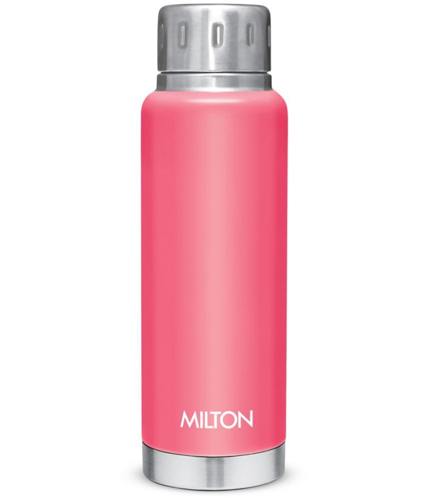     			Milton Elfin 300 Thermosteel 24 Hours Hot and Cold Water Bottle, 300 ml, Pink