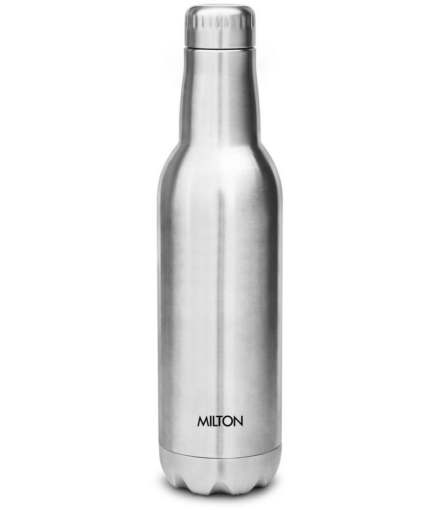     			Milton Pride 600 Themosteel Hot and Cold Water Bottle, 500 ml, Silver