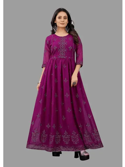 Snapdeal sales long gowns