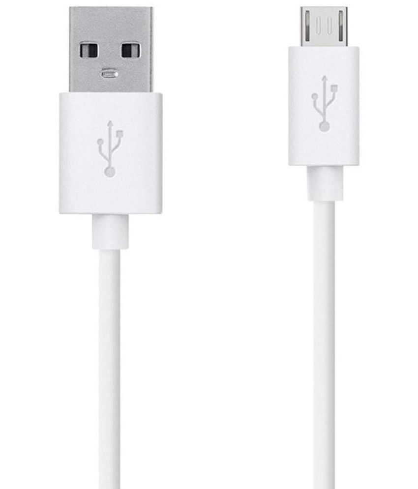    			Gionee - White 2.4 A Micro USB Cable 1 Meter