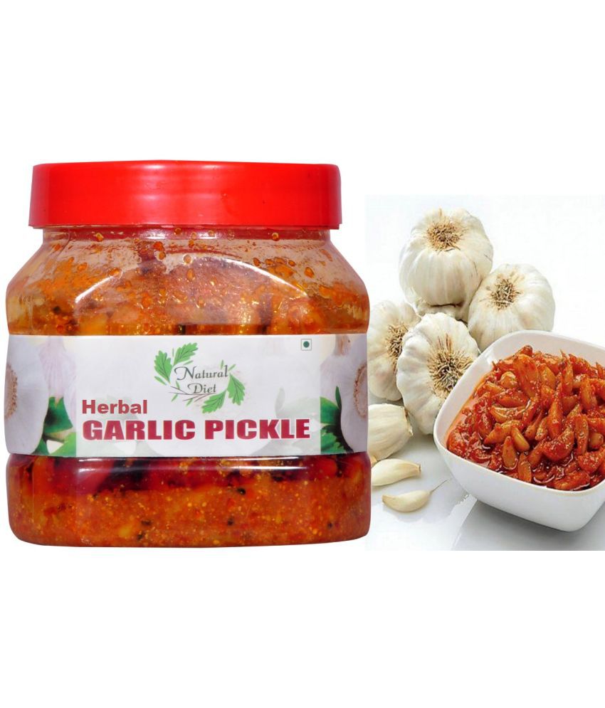     			Natural Diet Herbal Garlic Pickle( Real Taste of Punjabi Pickle) ||Ghar Ka Achar ||Mouth-Watering Pickle 500 g
