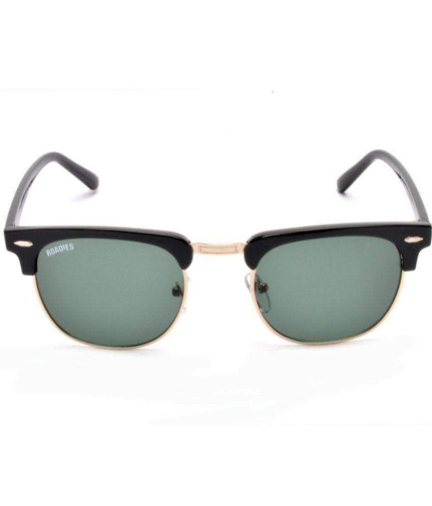     			Roadies - Black Pilot Sunglasses ( Pack of 1 )