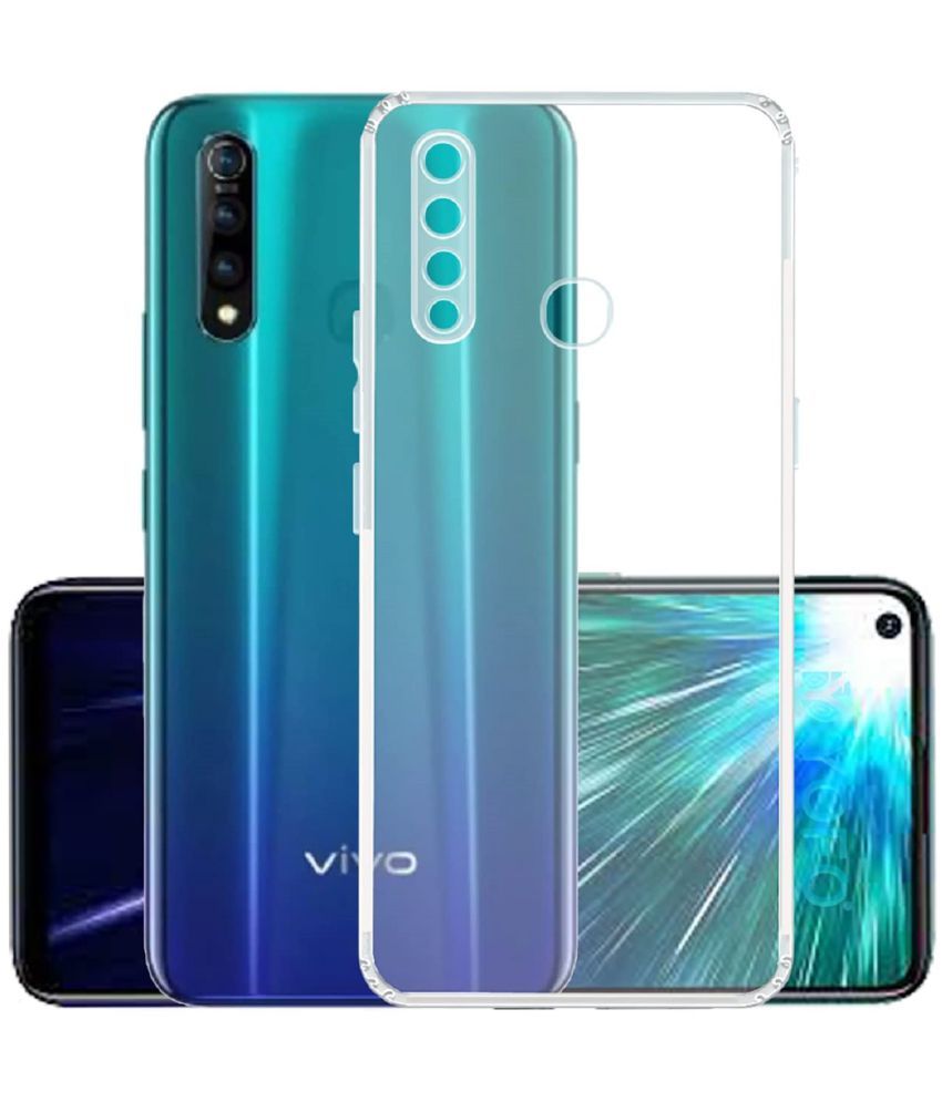     			Case Vault Covers - Transparent Silicon Silicon Soft cases Compatible For Vivo Z1 Pro ( Pack of 1 )