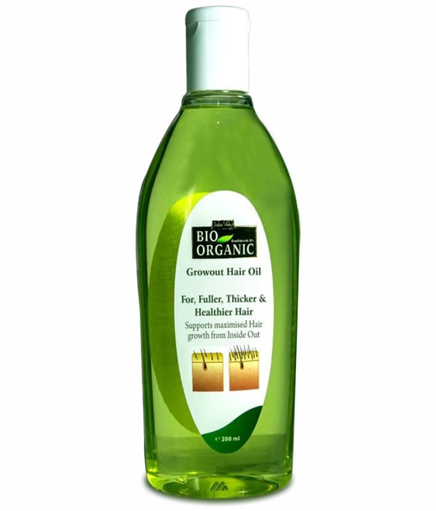     			Indus Valley Bio Organic Growout Hair Oil for Hair Re-growth, reduces Hair Fall- Hair Oil 200ml