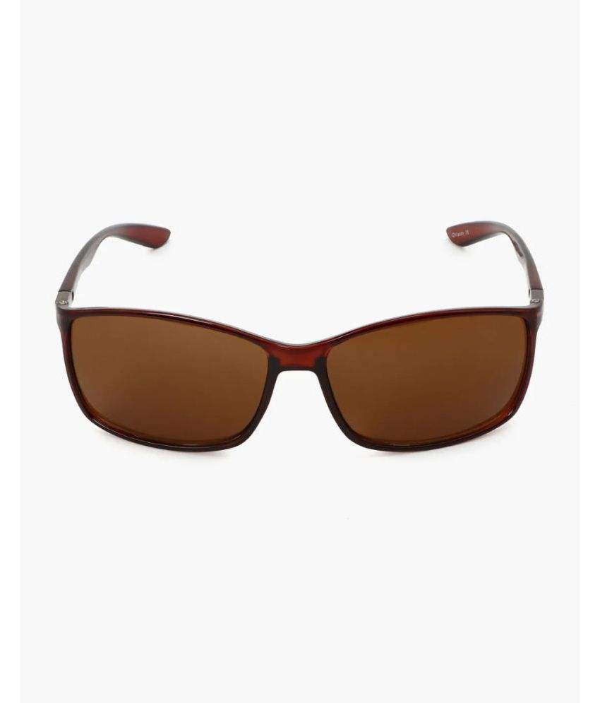     			Roadies - Brown Square Sunglasses ( Pack of 1 )