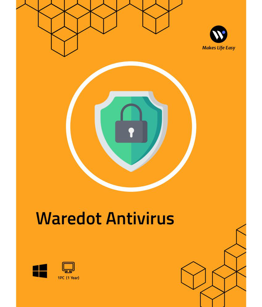 Waredot Antivirus  2023,  1 User 1 Year [ CD/ DVD ]