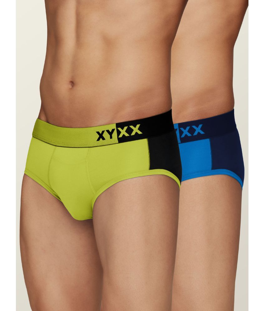     			XYXX Pack of 2 Modal Men's Briefs ( Multicolor )