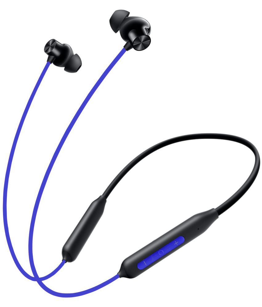 hitage NBT-862 V5.0Neckband In Ear Bluetooth Neckband 20 Hours Playback IPX6(Water Resistant) Fast charging -Bluetooth V 5.0 Blue