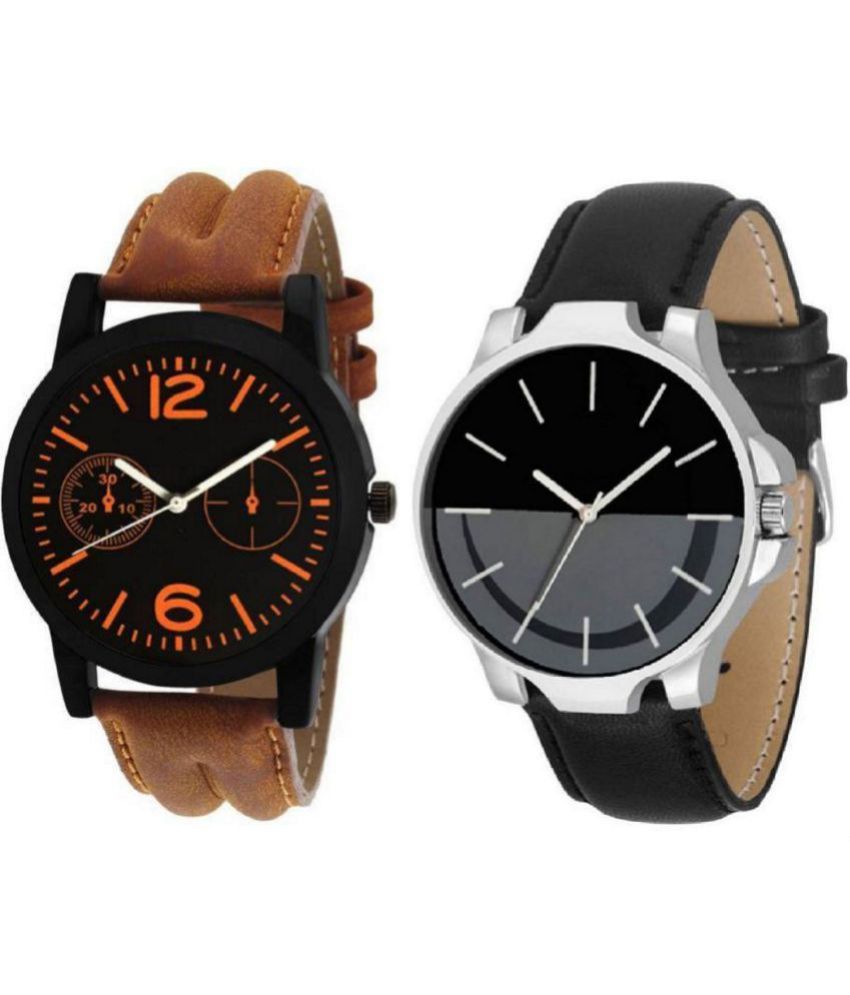     			newmen - Analog Watch Watches Combo For Men and Boys ( Pack of 2 )