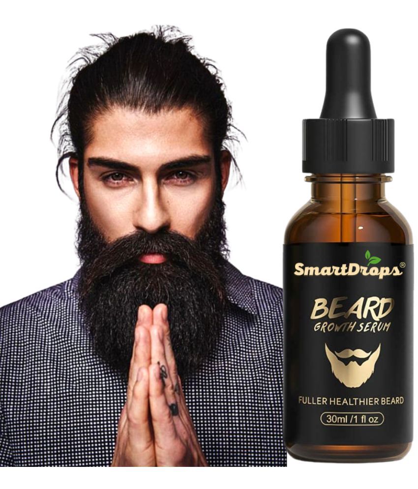     			Smartdrops - 30mL Promotes Beard Growth Beard Oil ( Pack of 1 )