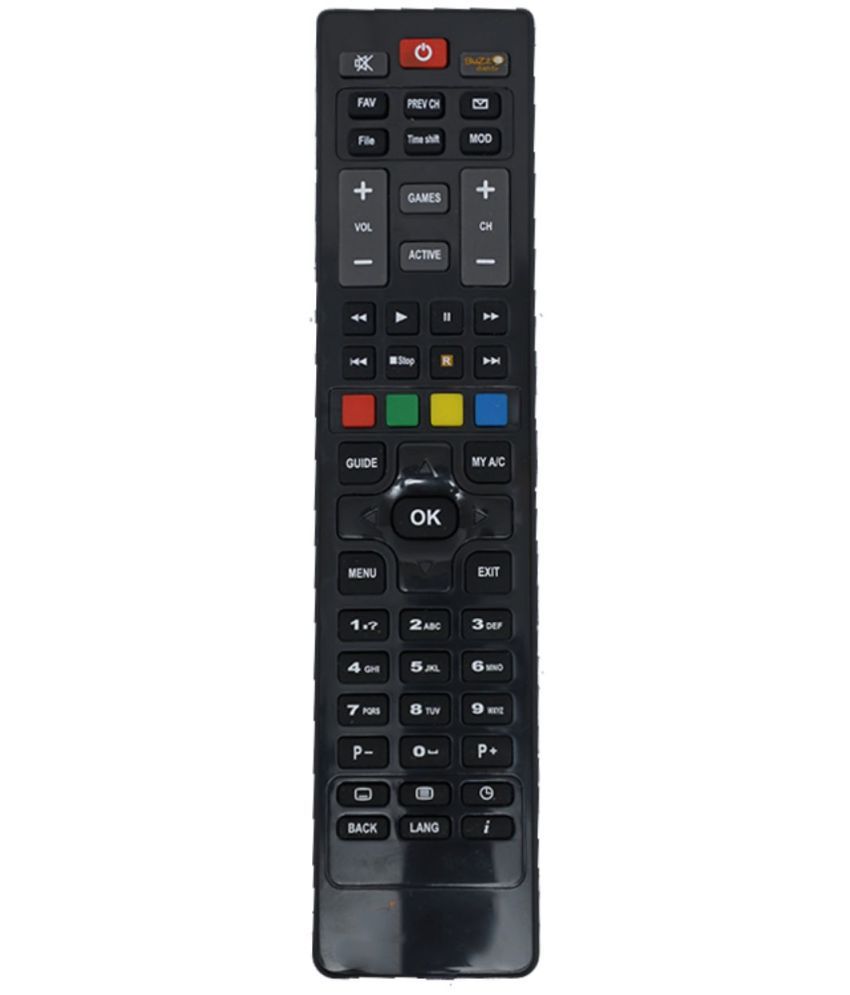     			Upix 12 (With Recording) DTH Remote Compatible with DishTV DTH Set Top Box
