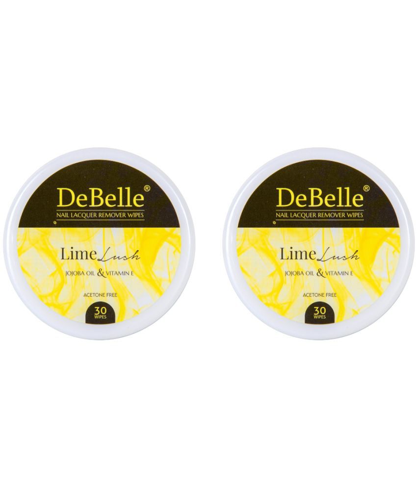     			DeBelle Lime Lush Nail Paint Remover Pads 30 mL Pack of 2