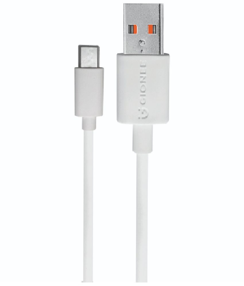     			Gionee - White 1A Type C Cable 1.1 Meter