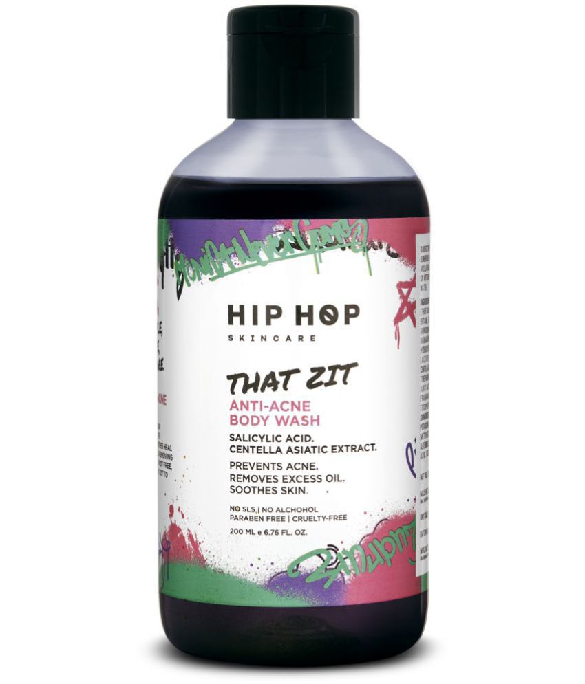     			HipHop Skincare That Zit Anti-Acne Body Wash Gets Rid of Body Acne & Pigmentation. Enriched with Vitamin E. For Men & Women 200ml