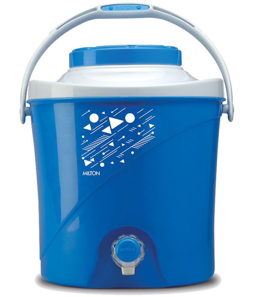     			Milton Kool Stallion 10 Insulated Plastic Water Jug, 1 Piece, 9.7 litres, Blue | Food Grade | Easy To Carry | BPA Free | Ideal for Travel | Picnic | Homes | Office | Shops | Clinics