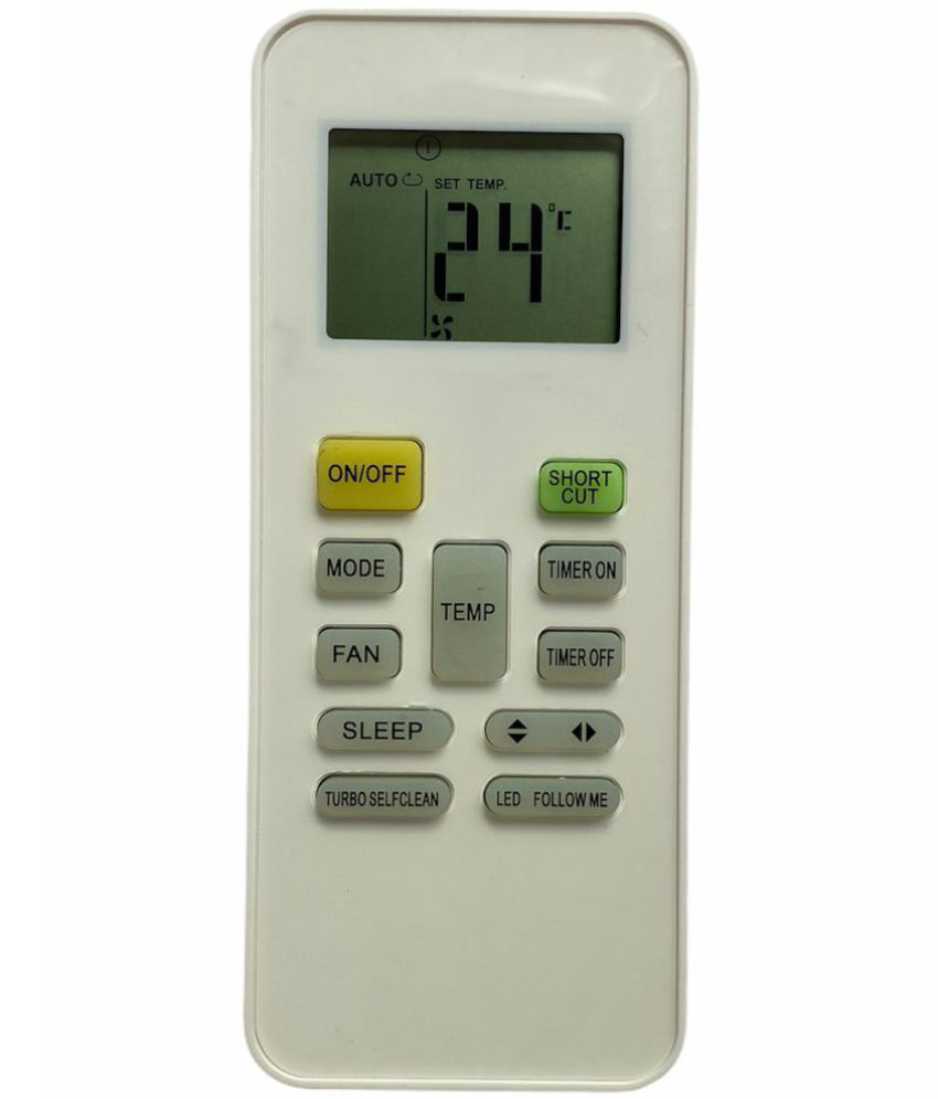     			Upix 142 AC Remote Compatible with Midea AC