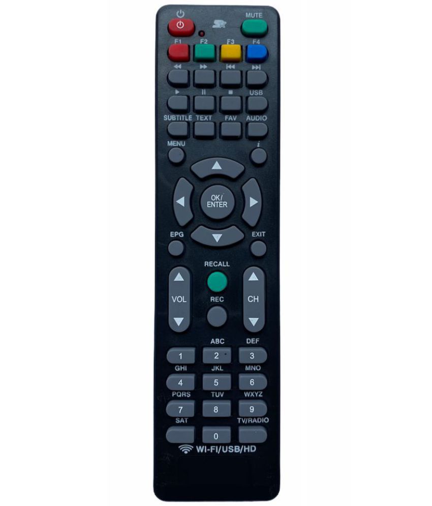     			Upix 764 Free Dish DTH Remote Compatible with Kingstar, i-Zone Free Dish DTH