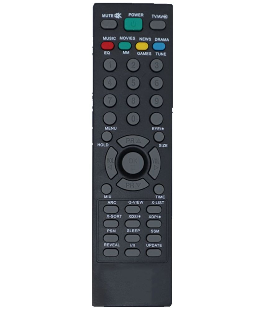     			Upix URC39 LCD/LED TV Remote Compatible with LCD/LED/Plasma TV