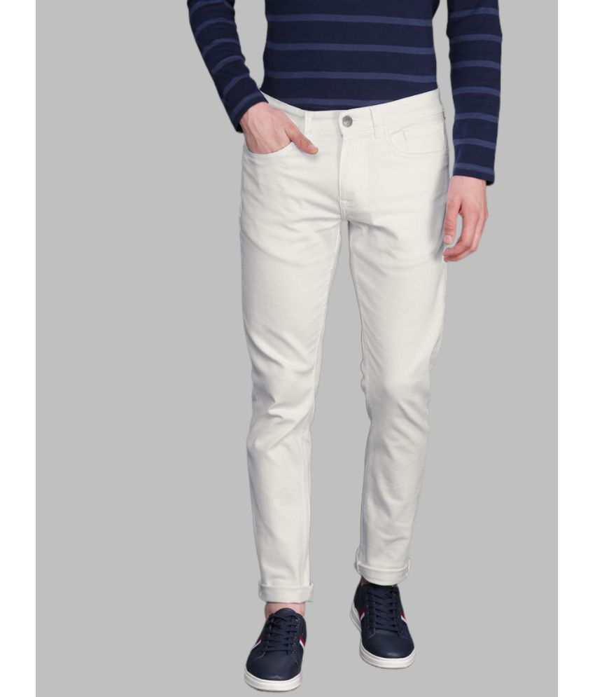     			x20 - White Denim Skinny Fit Men's Jeans ( Pack of 1 )