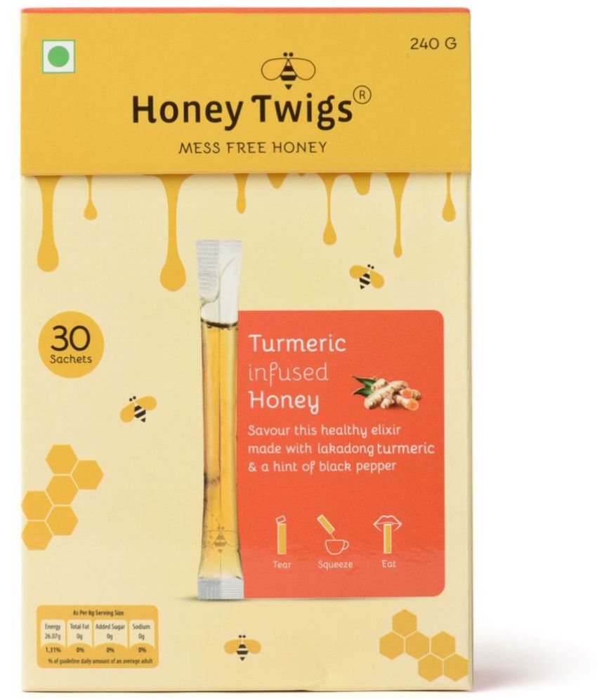     			HONEY TWIGS Honey Turmeric 240 g