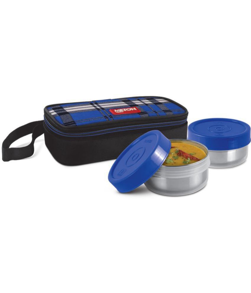     			Milton Capsule Stainless Steel Lunch Box, Blue