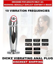 ADULT SEX TOYS DICKZ Steel VIBRATING Vibrator for Men and Women