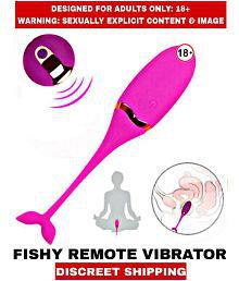 FEMALE ADULT SEX TOYS FISHY REMOTE VIBRATOR For Women