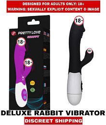 FMALE ADULT SEX TOYS ADULT 30 SPEED RABBIT SILICON G-Spot VAIBRATOR For Women