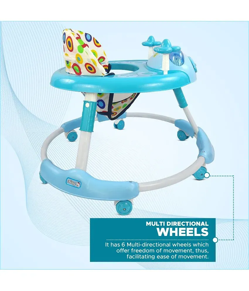 Dash Kitty with Baby Walker - Blue