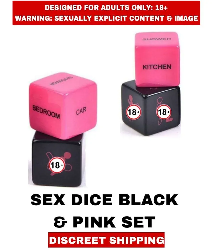 ADULT SEX TOYS FUNNY GAMES DICE BLACK & PINK SET For Couples: Buy ADULT SEX  TOYS FUNNY GAMES DICE BLACK & PINK SET For Couples at Best Prices in India  - Snapdeal