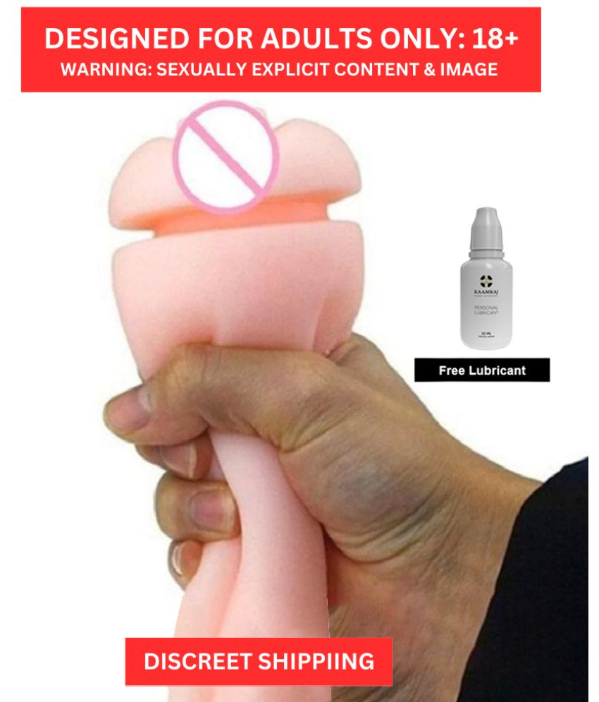     			Naughty Nights Male Masturbator Cup with 8in Insertable Length for Men Masturbation, Realistic Pocket Pussy Stroker with Textured Vagina, Detachable Sex Toys for Man Orgasm