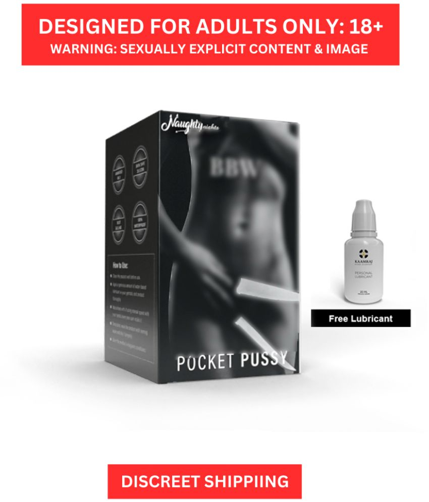     			Naughty Nights Special Pocket BBW Pocket Pussy Vagina Sex Toy For Men + Free Kaamraj Lubricant