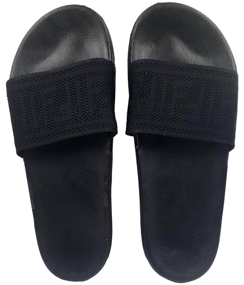     			Pampy Angel - Black Men's Slide Flip flop