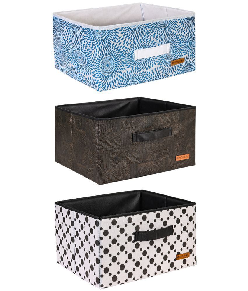     			PrettyKrafts - Storage Boxes & Baskets ( Pack of 3 )
