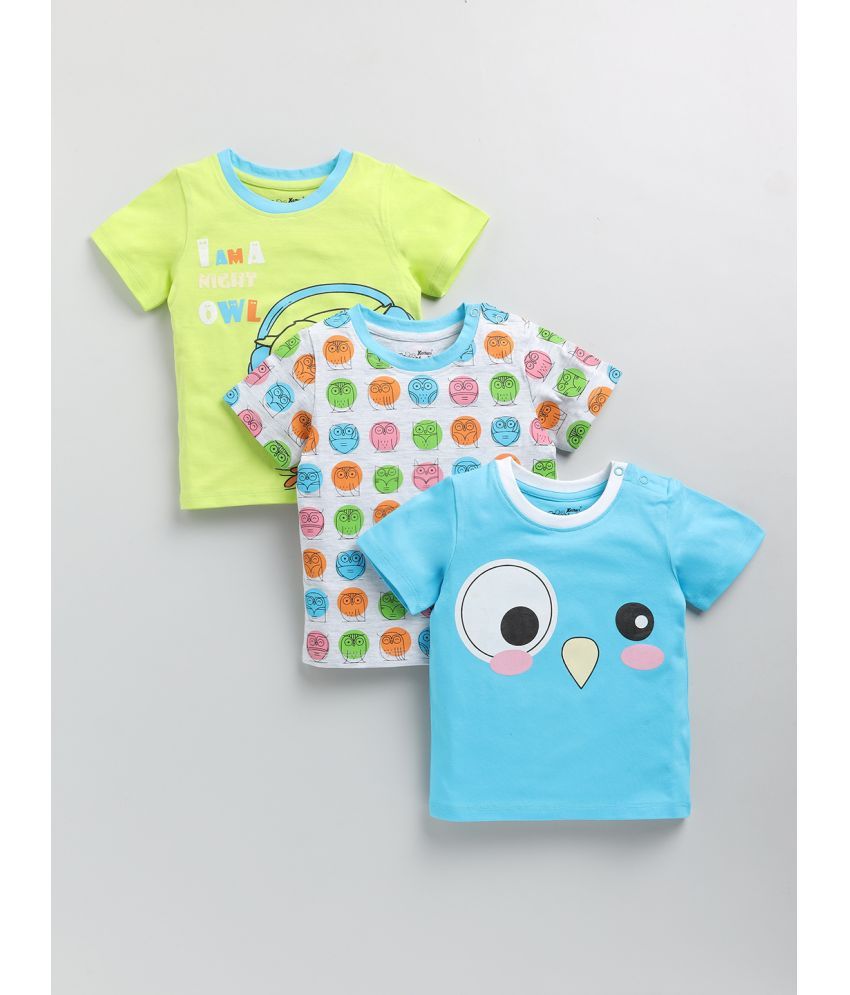     			SWEETIE PIE Pack of 3 Unisex for Baby Cotton Blend T-Shirt ( Multi )