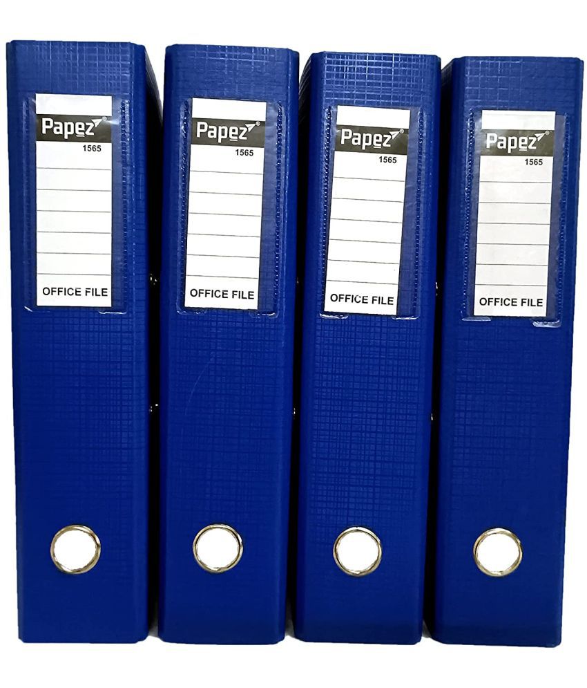     			THR3E STOKES - Blue File Box ( Pack of 4 )