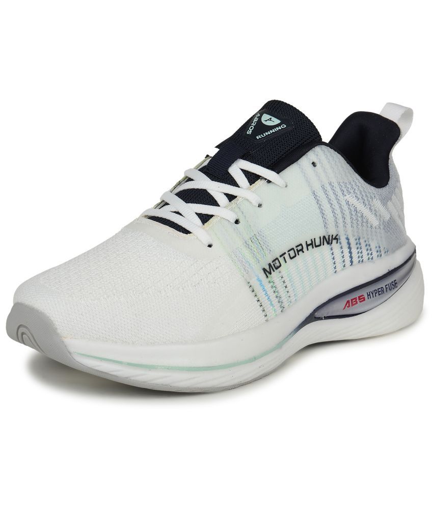     			Abros - SLEDGE White Men's Sports Running Shoes