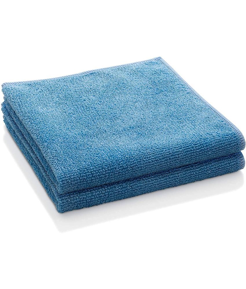     			INGENS - Blue 250 GSM Microfiber Cloth For Automobile ( Pack of 2 )