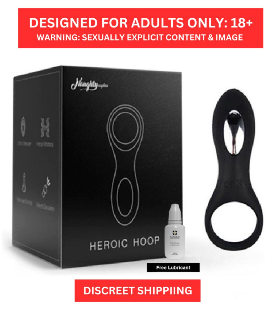     			Multi-Functional Cock Ring with Waterproof Design for Intimate Use By Naughty Nights + Free Kaamraj Lube