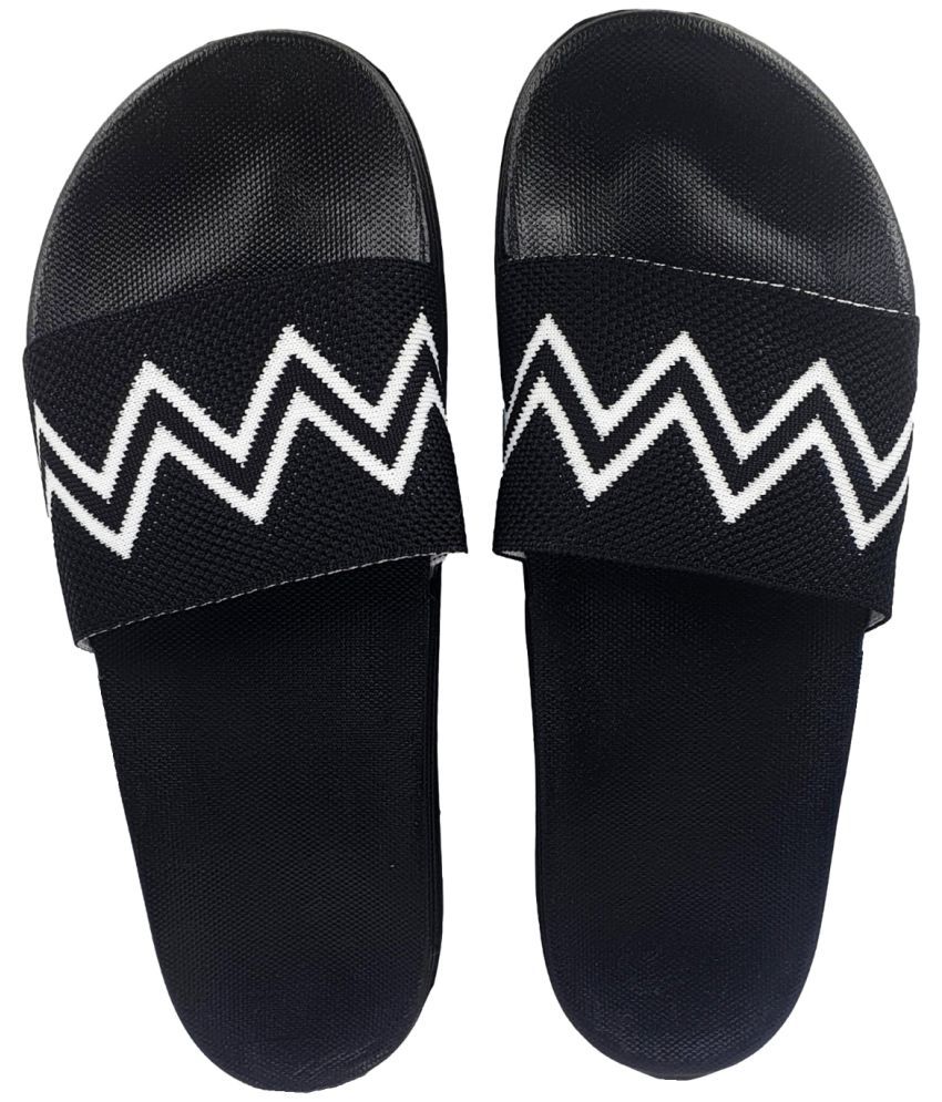     			Pampy Angel - Black Men's Slide Flip flop