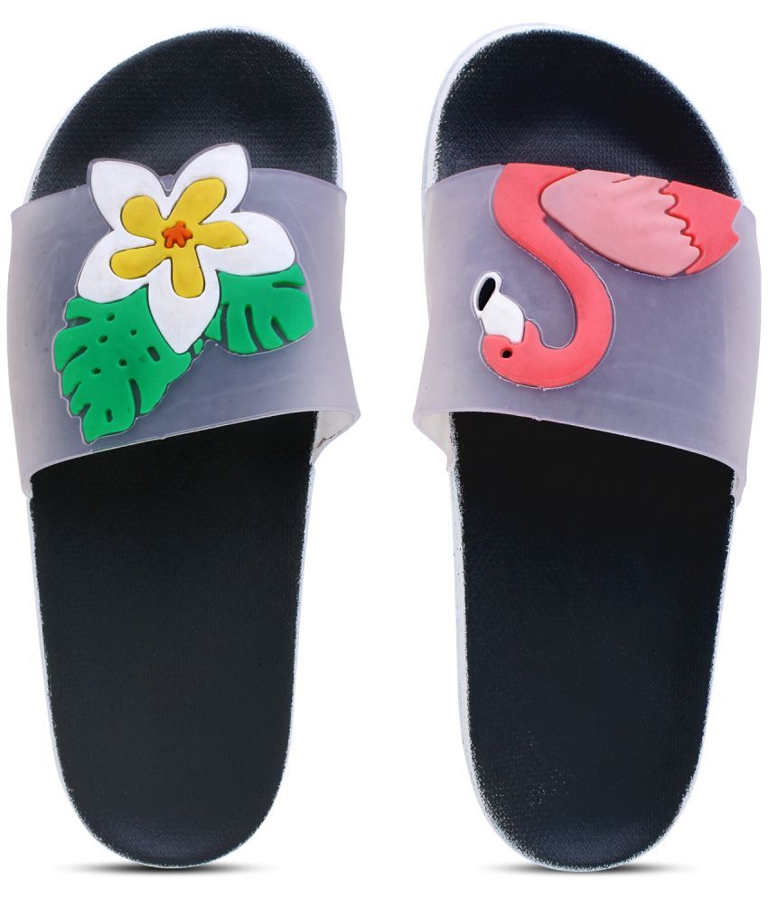     			Pampy Angel - Black Women's Slide Flip flop