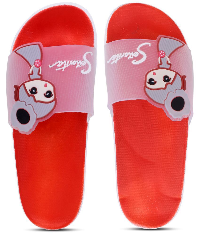     			Pampy Angel - Red Women's Slide Flip flop